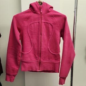 Lululemon Pink Define Full Zip hoodie
